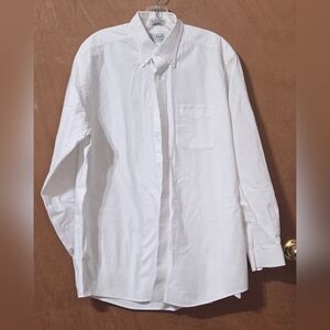 L.L. Bean Crisp White Dress Shirt Size 16½ - 36